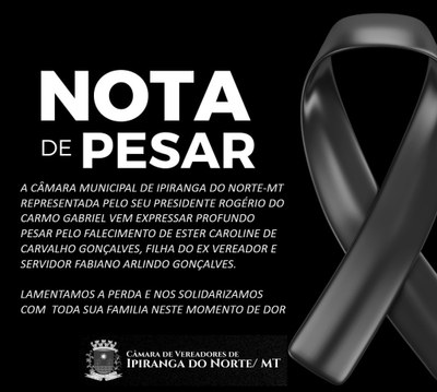 Nota de Pesar